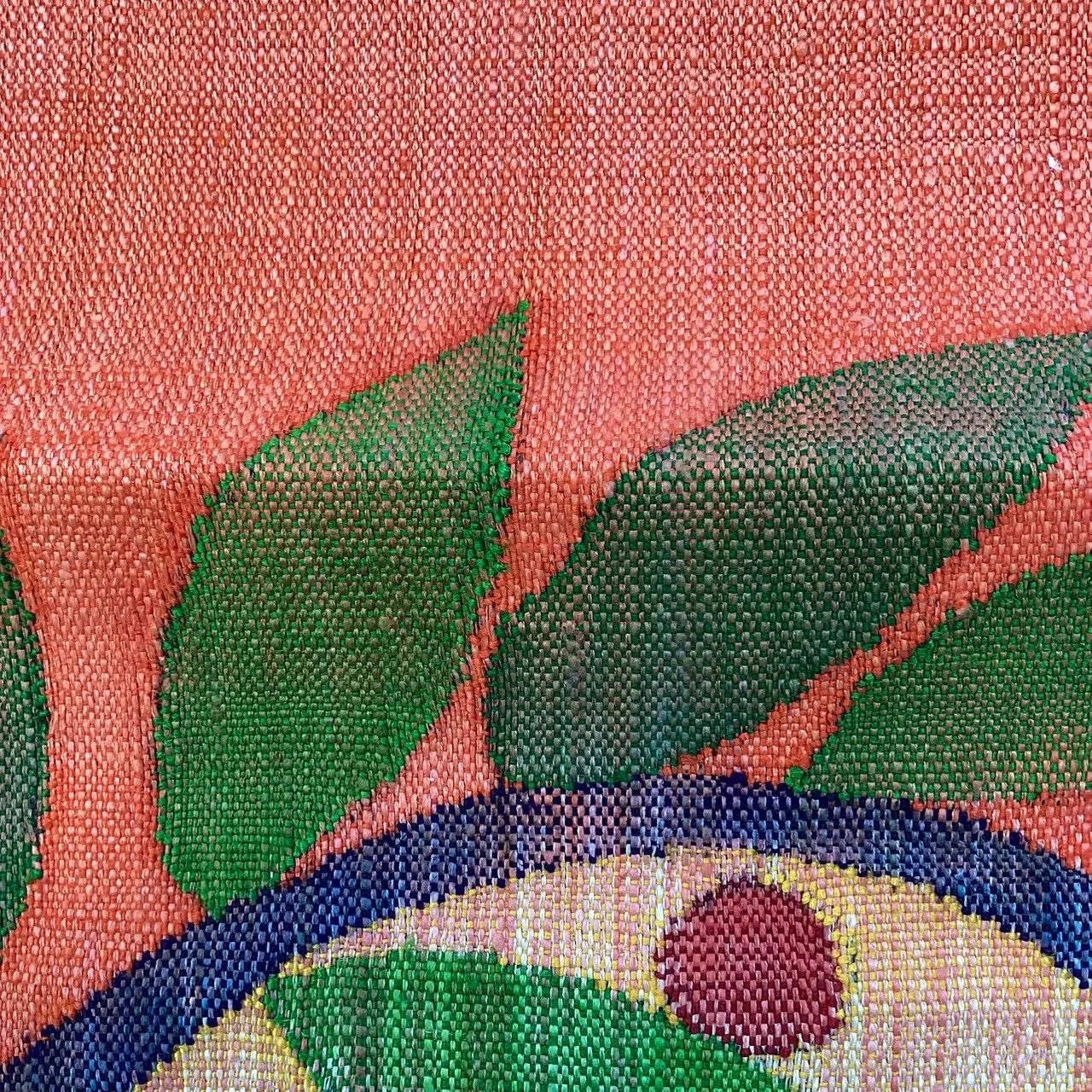 5759# Japanese Vintage Nagoya Obi Belt Kimono Pongee Fabric Silk Traditional