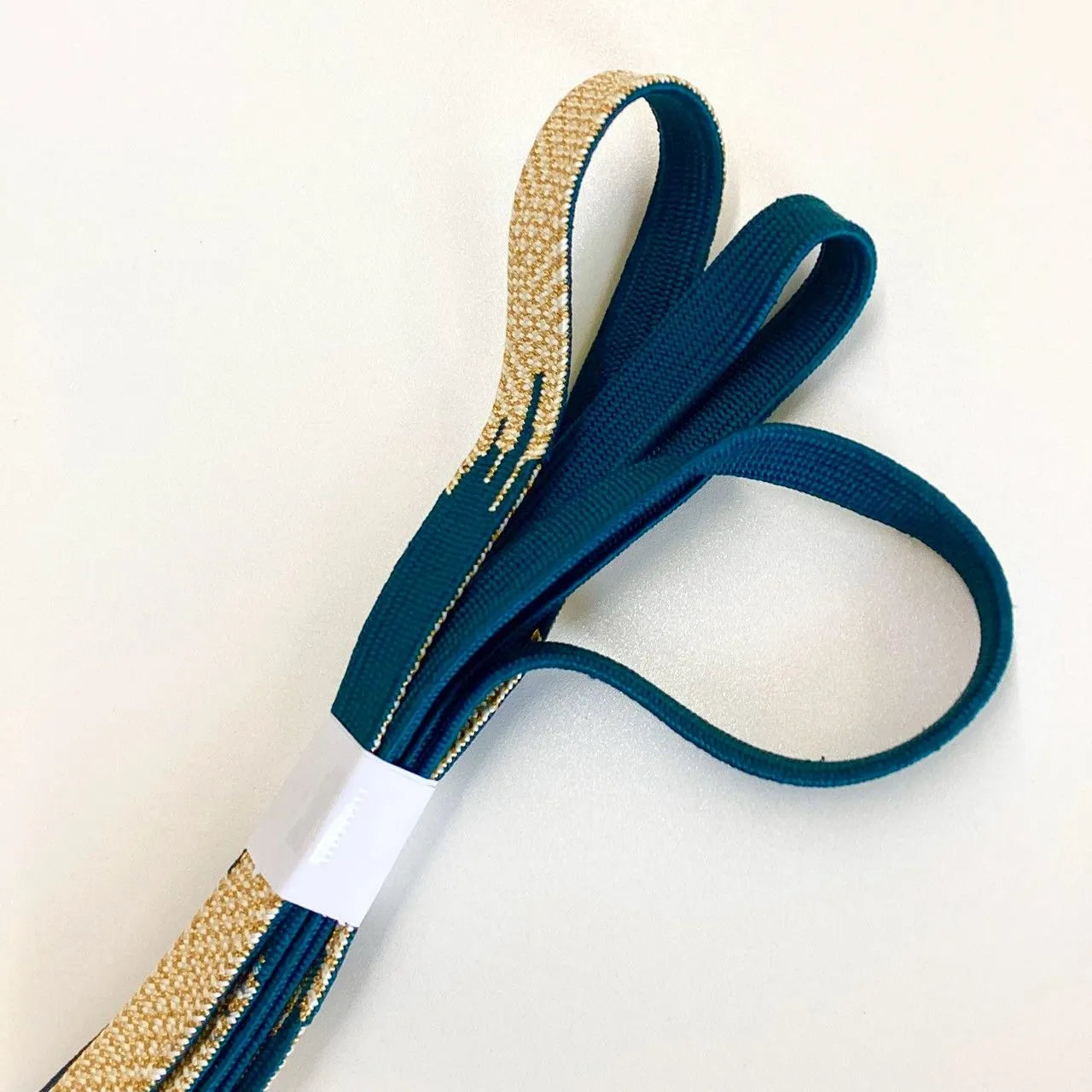 5842# Japanese Kimono Accessory Obiage and Obijime 2-piece Set Silk Shibori