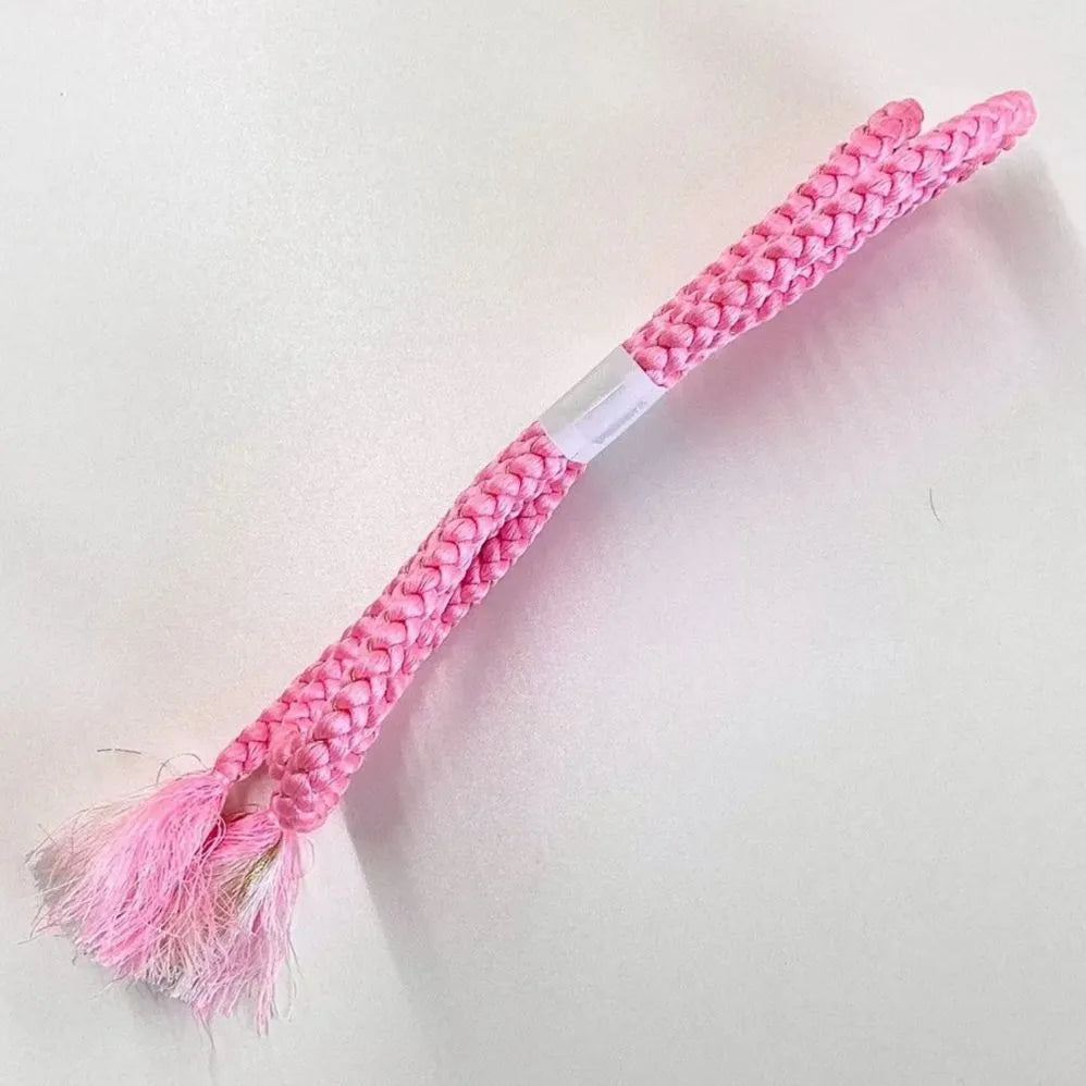 5839# Japanese Kimono Accessory Obiage and Obijime 2-piece Set Silk Shibori