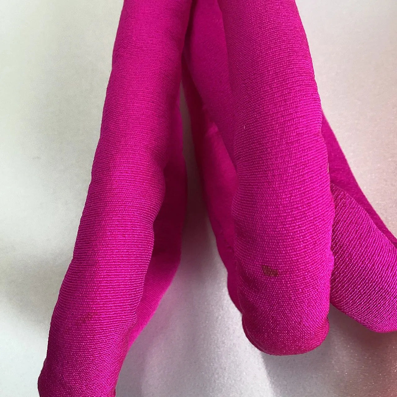 5846# Japanese Kimono Accessory Obiage and Obijime 2-piece Set Silk Shibori