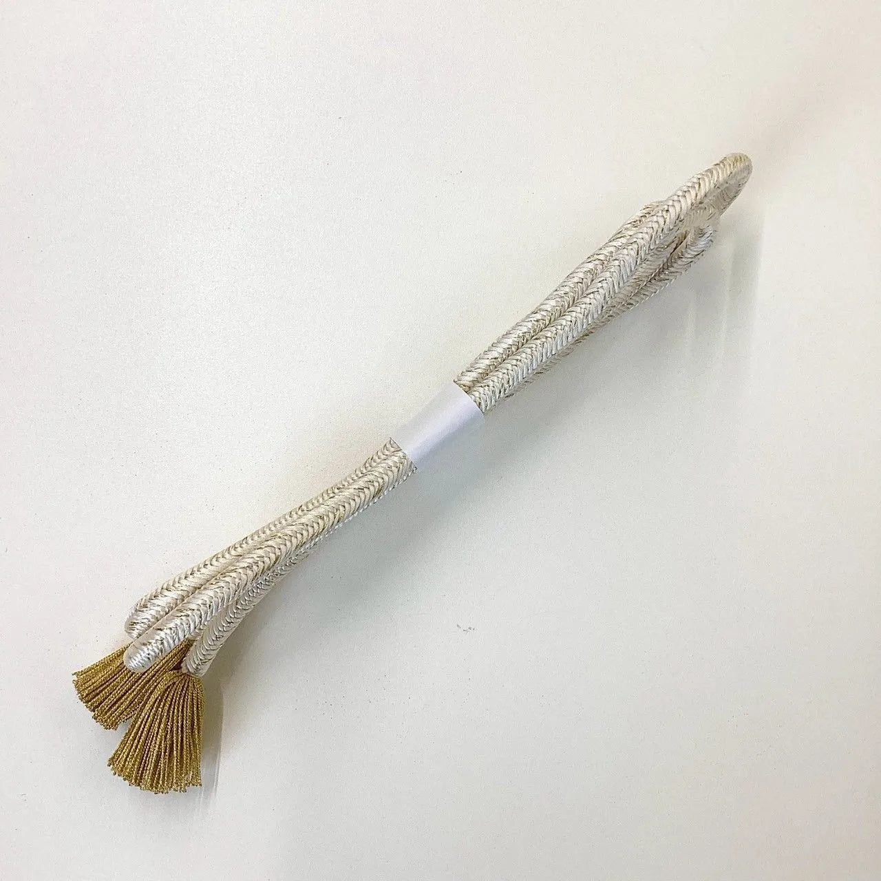 5856# Japanese Kimono Accessory Obiage and Obijime 2-piece Set Silk Shibori