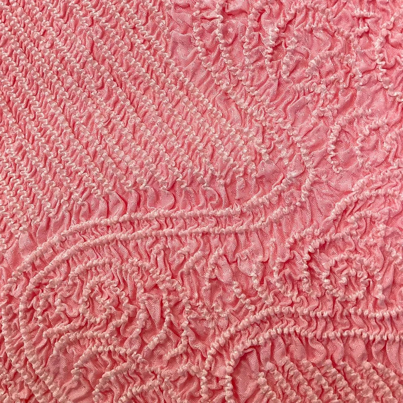 5857# Japanese Kimono Accessory Obiage and Obijime 2-piece Set Silk Shibori