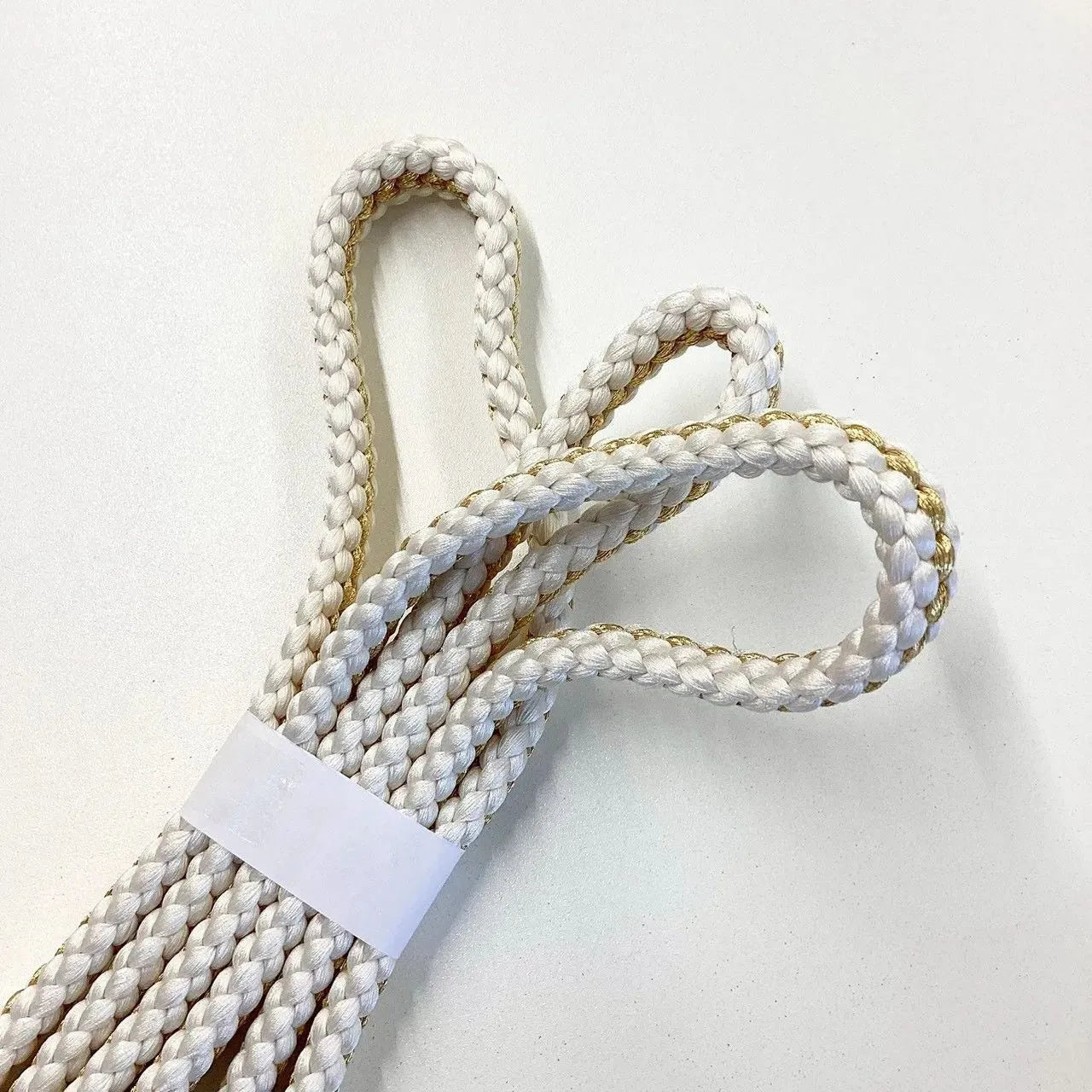 5862# Japanese Kimono Accessory Obiage and Obijime 2-piece Set Silk Shibori