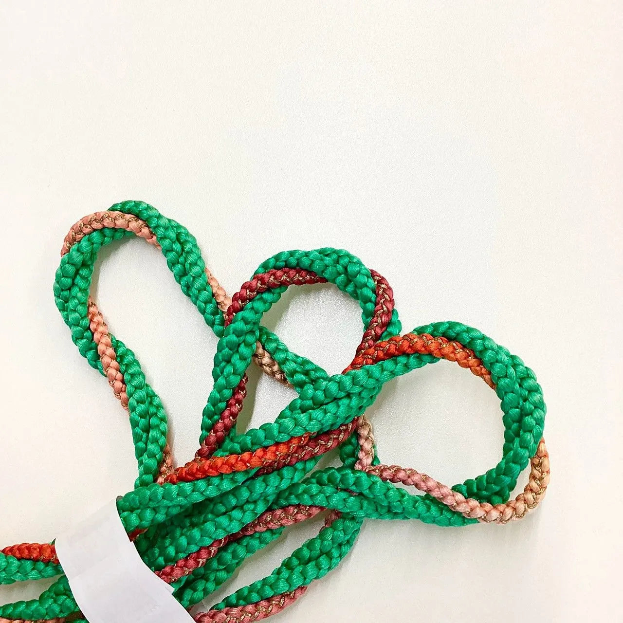 5894# Japanese Kimono Accessory Obiage and Obijime 2-piece Set Silk Shibori