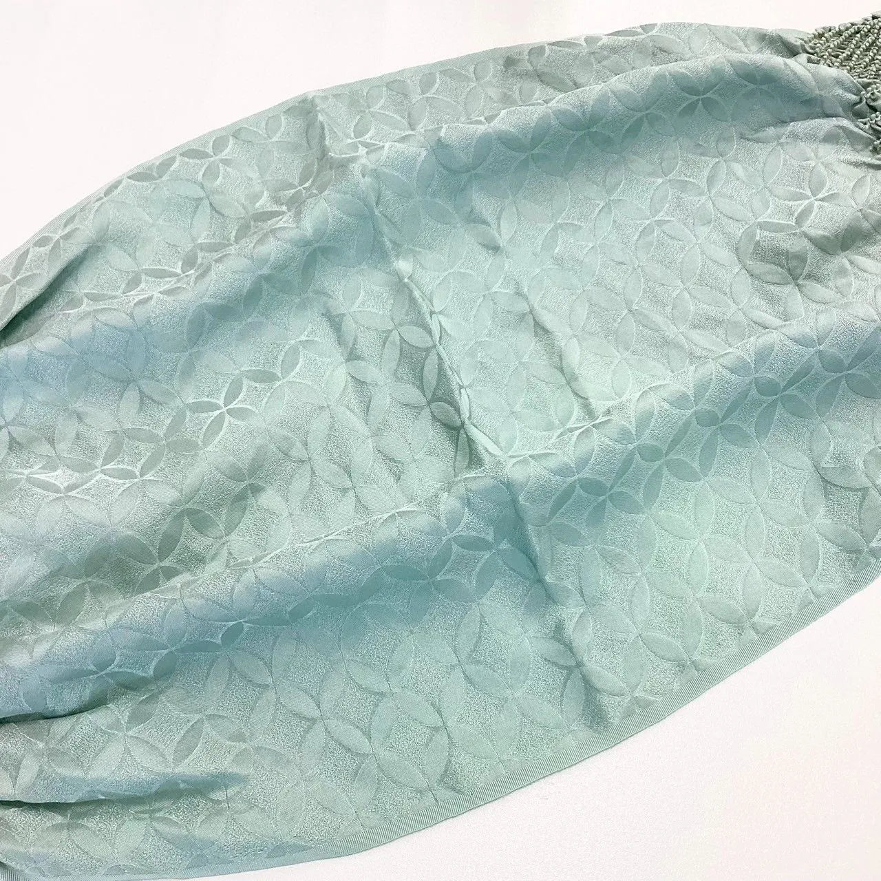 5898# Japanese Kimono Accessory Obiage and Obijime 2-piece Set Silk Shibori