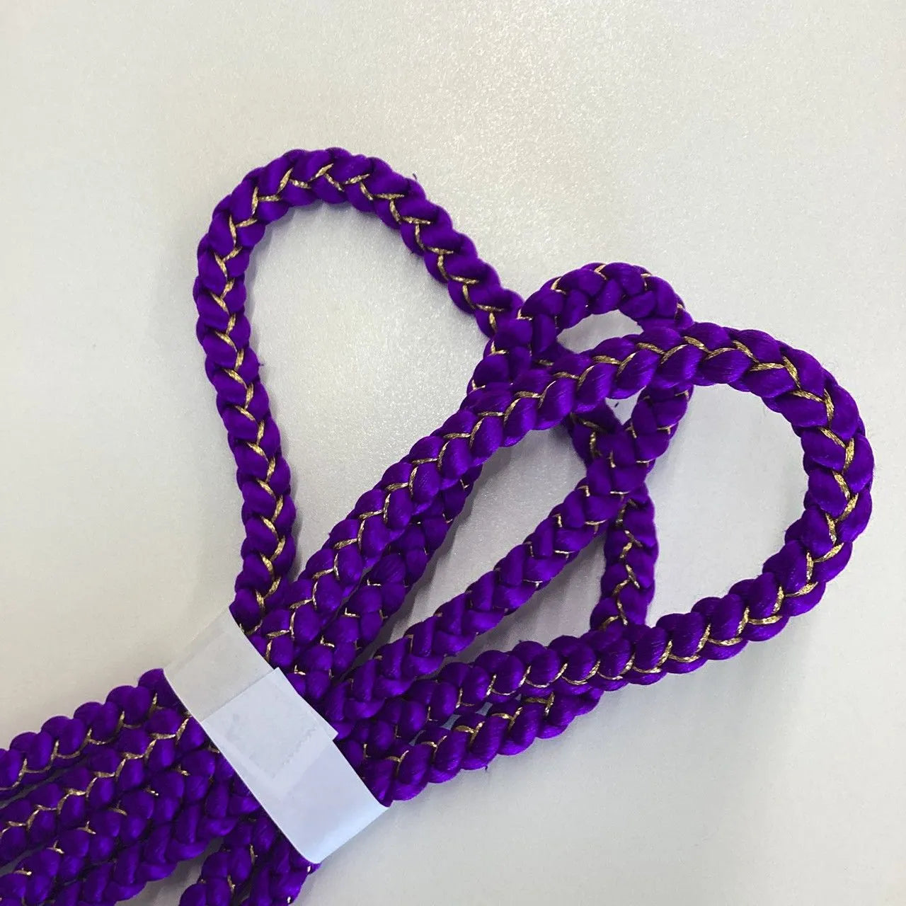 5922# Japanese Kimono Accessory Obiage and Obijime 2-piece Set Silk Shibori