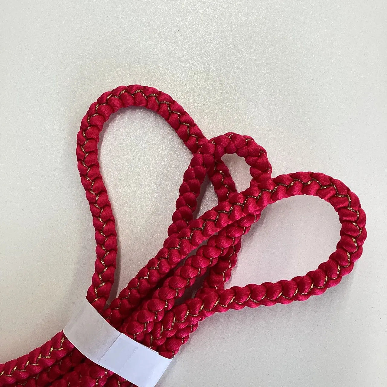 5923# Japanese Kimono Accessory Obiage and Obijime 2-piece Set Silk Shibori