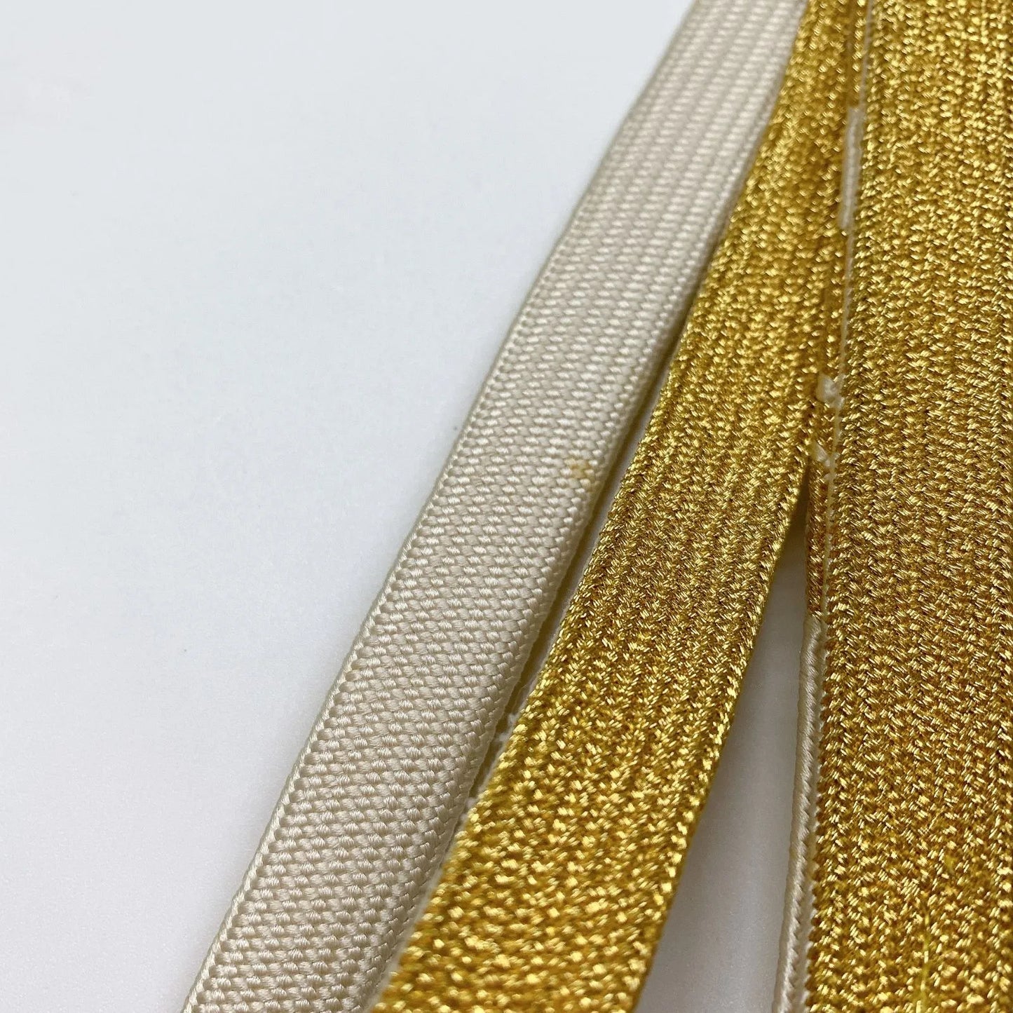 5940# Japanese Kimono Accessory Obiage and Obijime 2-piece Set Silk Shibori