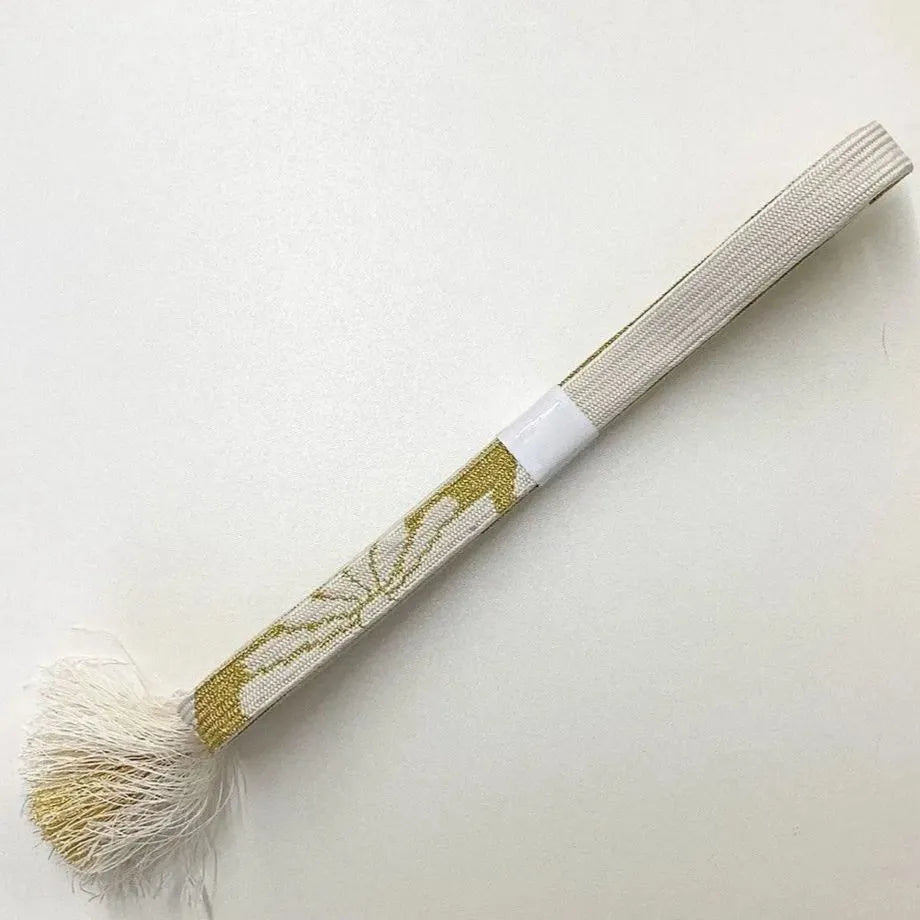 5937# Japanese Kimono Accessory Obiage and Obijime 2-piece Set Silk Shibori