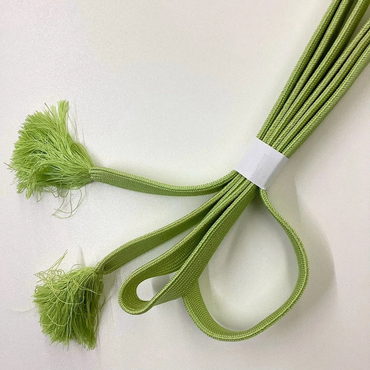 3471# Japanese Kimono Accessory Vintage Obiage and Obijime 2-piece Set Silk