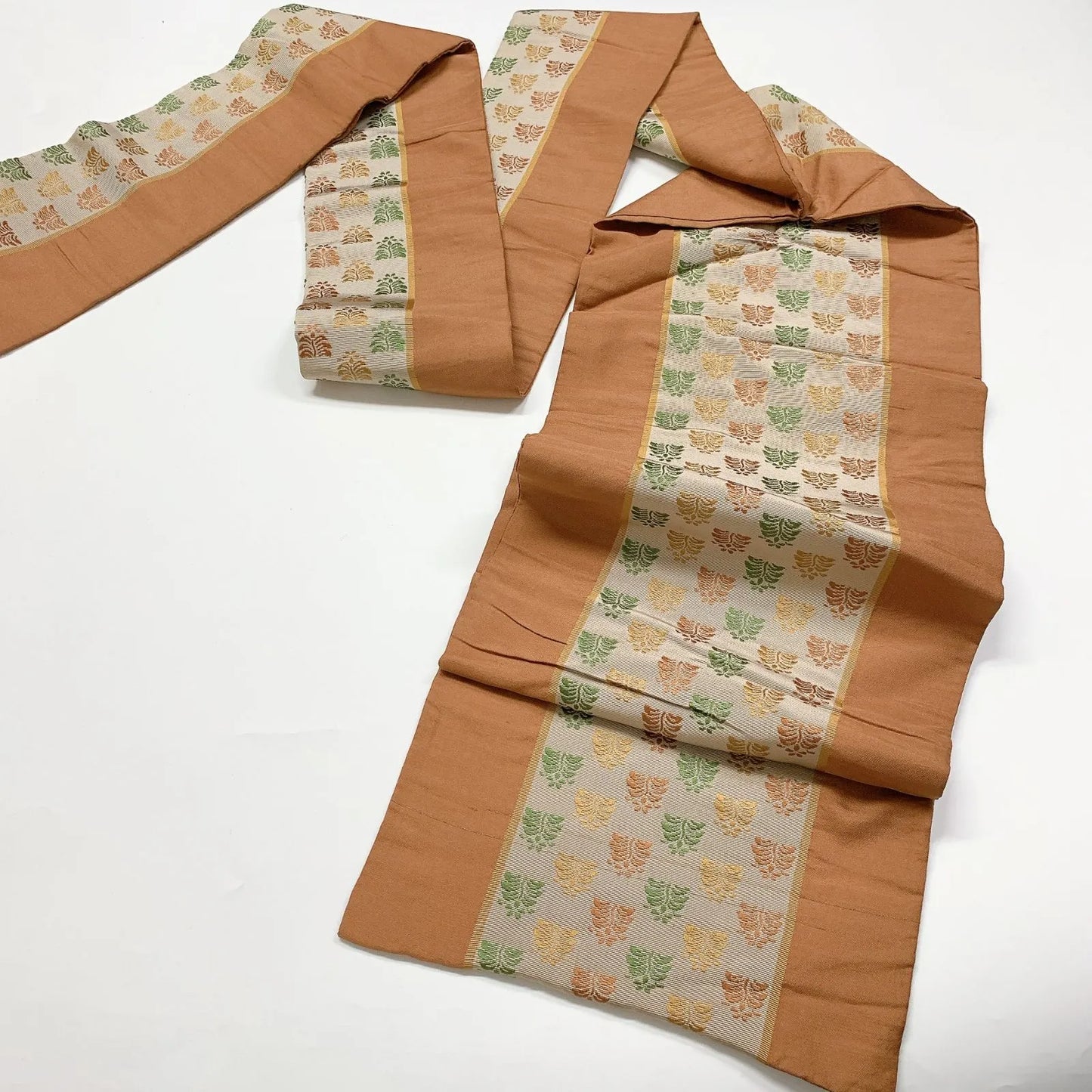 7368# Japanese Antique Nagoya Obi Belt Kimono Fabric Silk Traditional