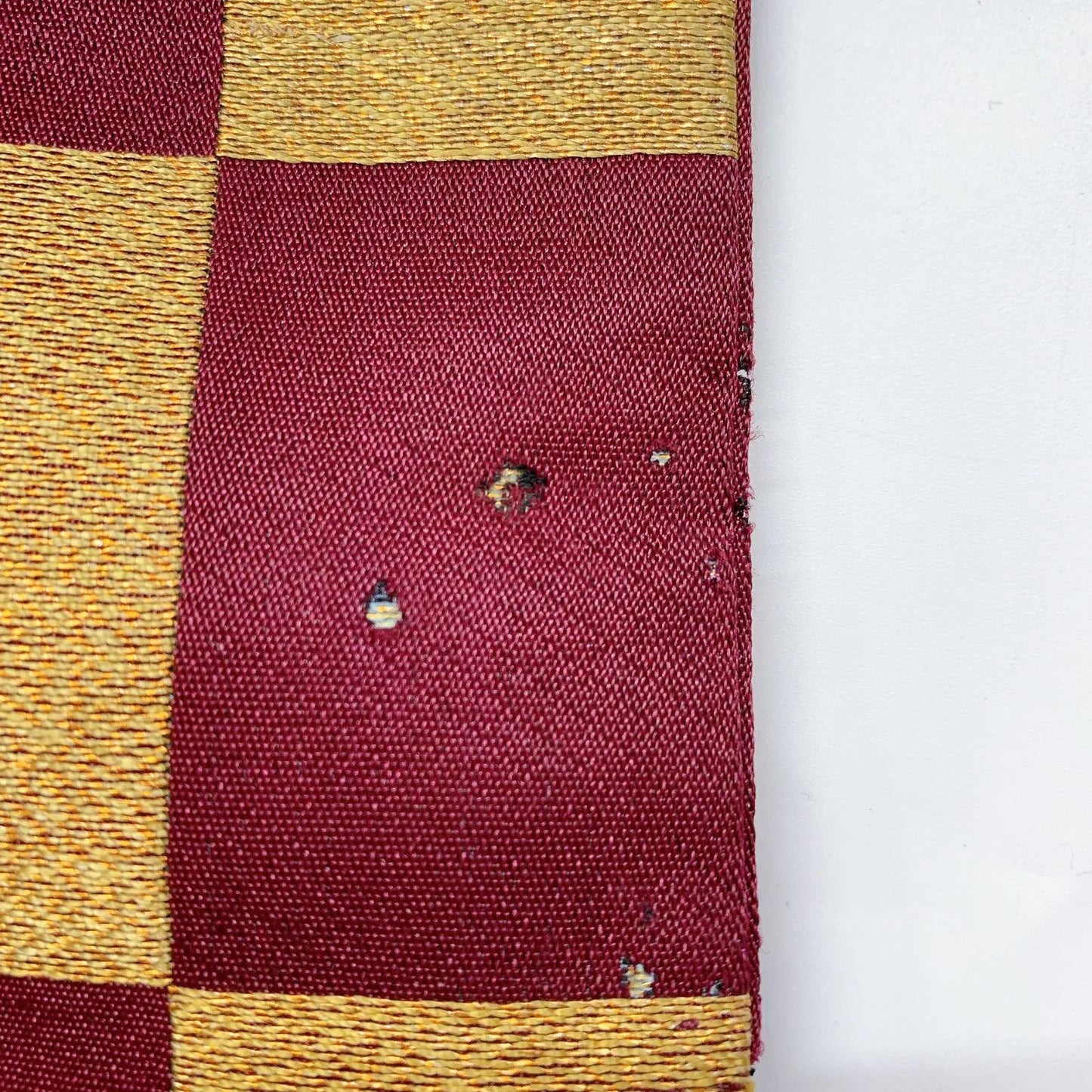 7369# Japanese Antique Nagoya Obi Belt Kimono Fabric Silk Traditional