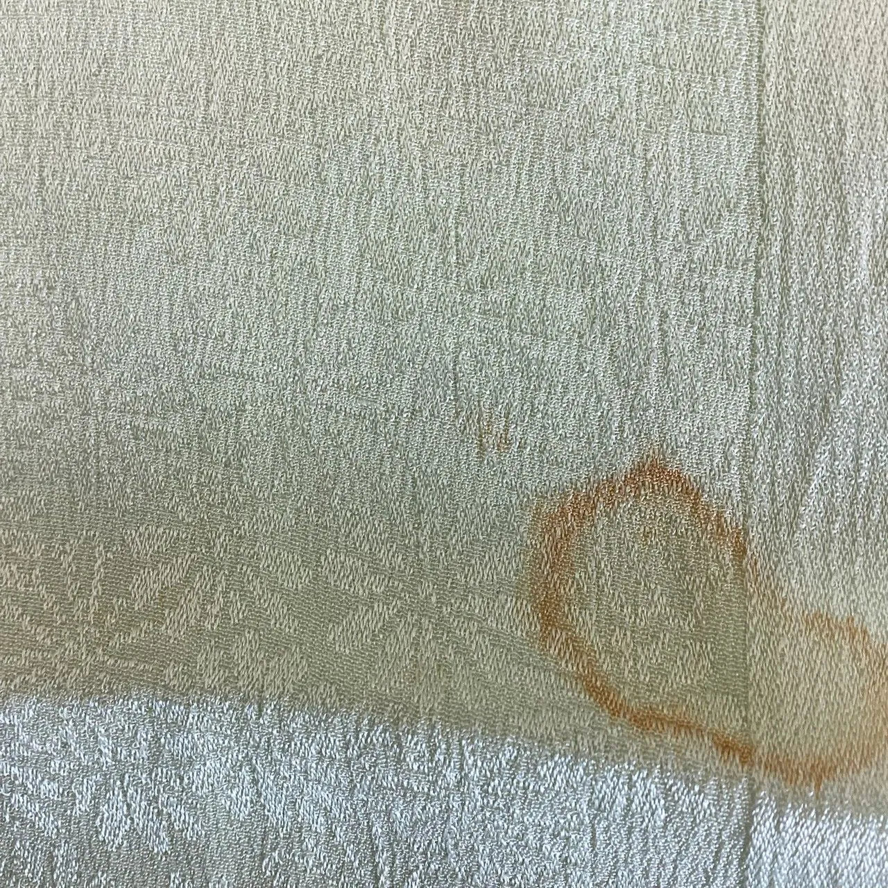 7642# Japanese Kimono Accessory Vintage Obiage and Obijime 2-piece Set Silk