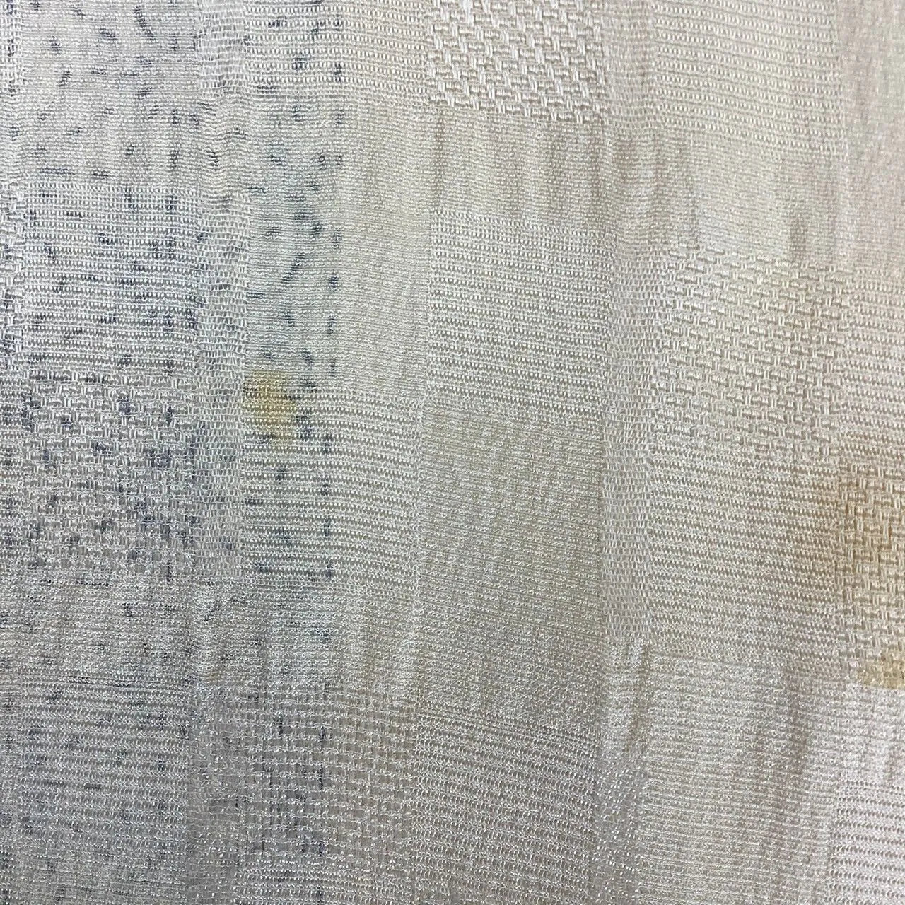 7643# Japanese Kimono Accessory Vintage Obiage and Obijime 2-piece Set Silk