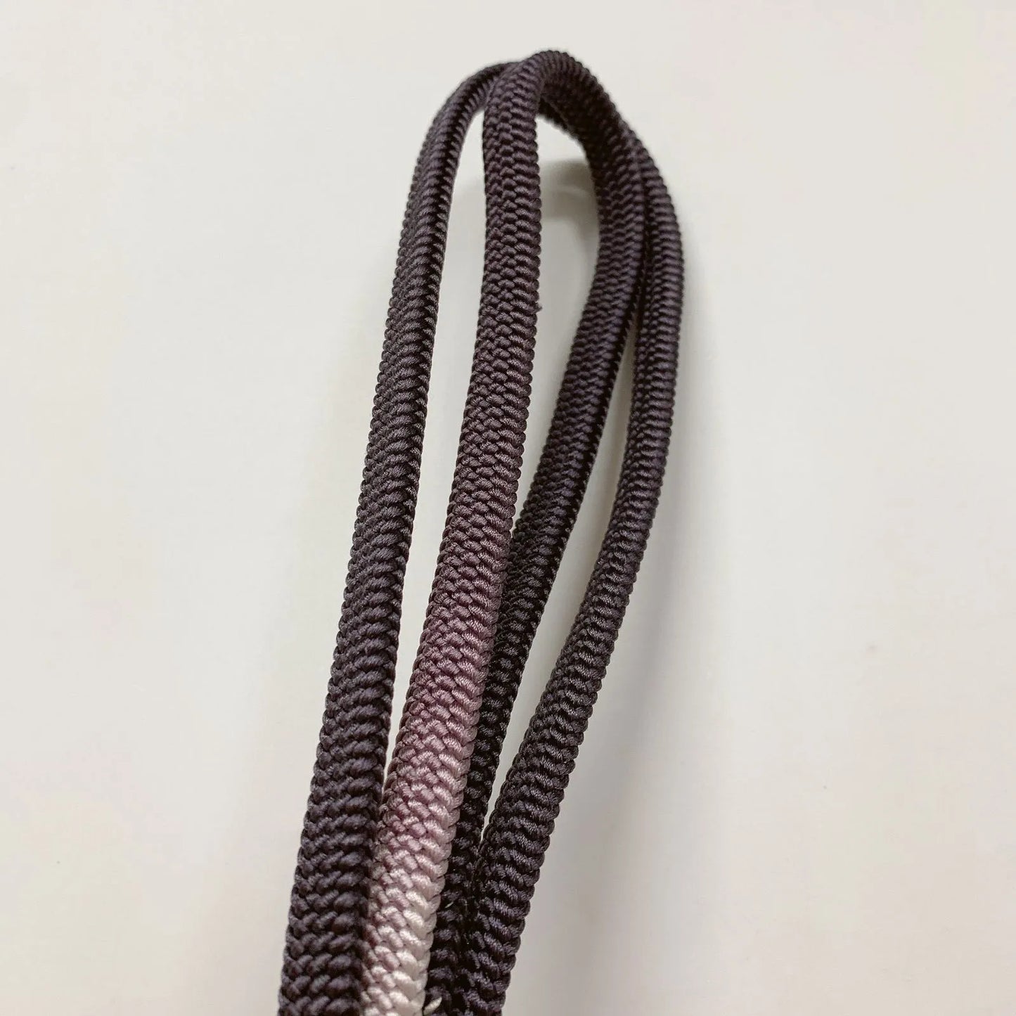 7649# Japanese Kimono Accessory Vintage Obiage and Obijime 2-piece Set Silk