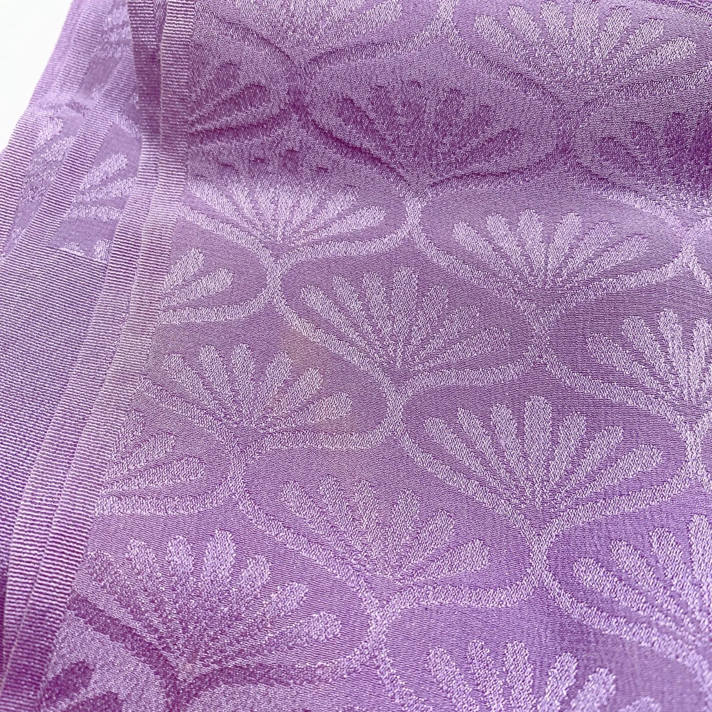 8034# Japanese Kimono Accessory Vintage Obiage and Obijime 2-piece Set Silk