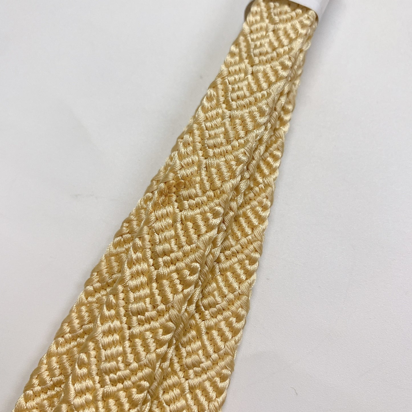 8710# Japanese Kimono Accessory Vintage Obiage and Obijime 2-piece Set Silk