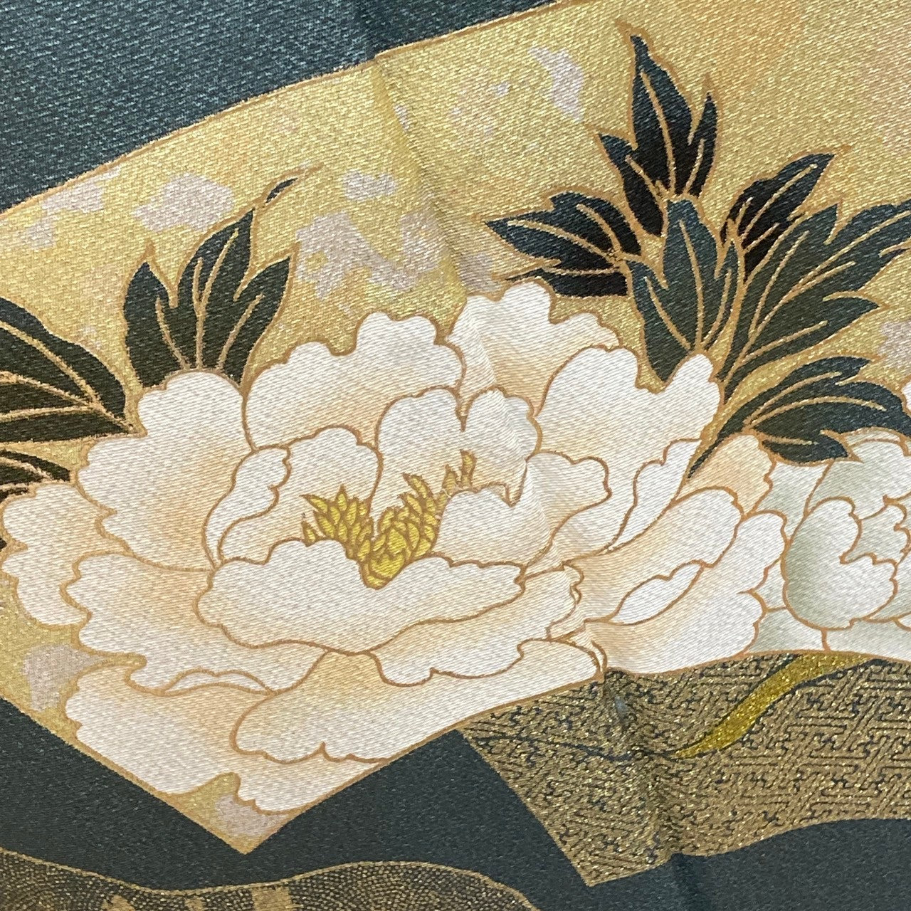 2867# Japanese Tomesode Kimono Vintage Womens Silk Fabric Robe Kimono only sold