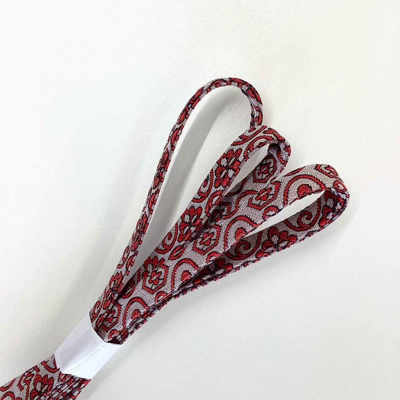 8261# Japanese Kimono Accessory Vintage Obiage and Obijime 2-piece Set Silk