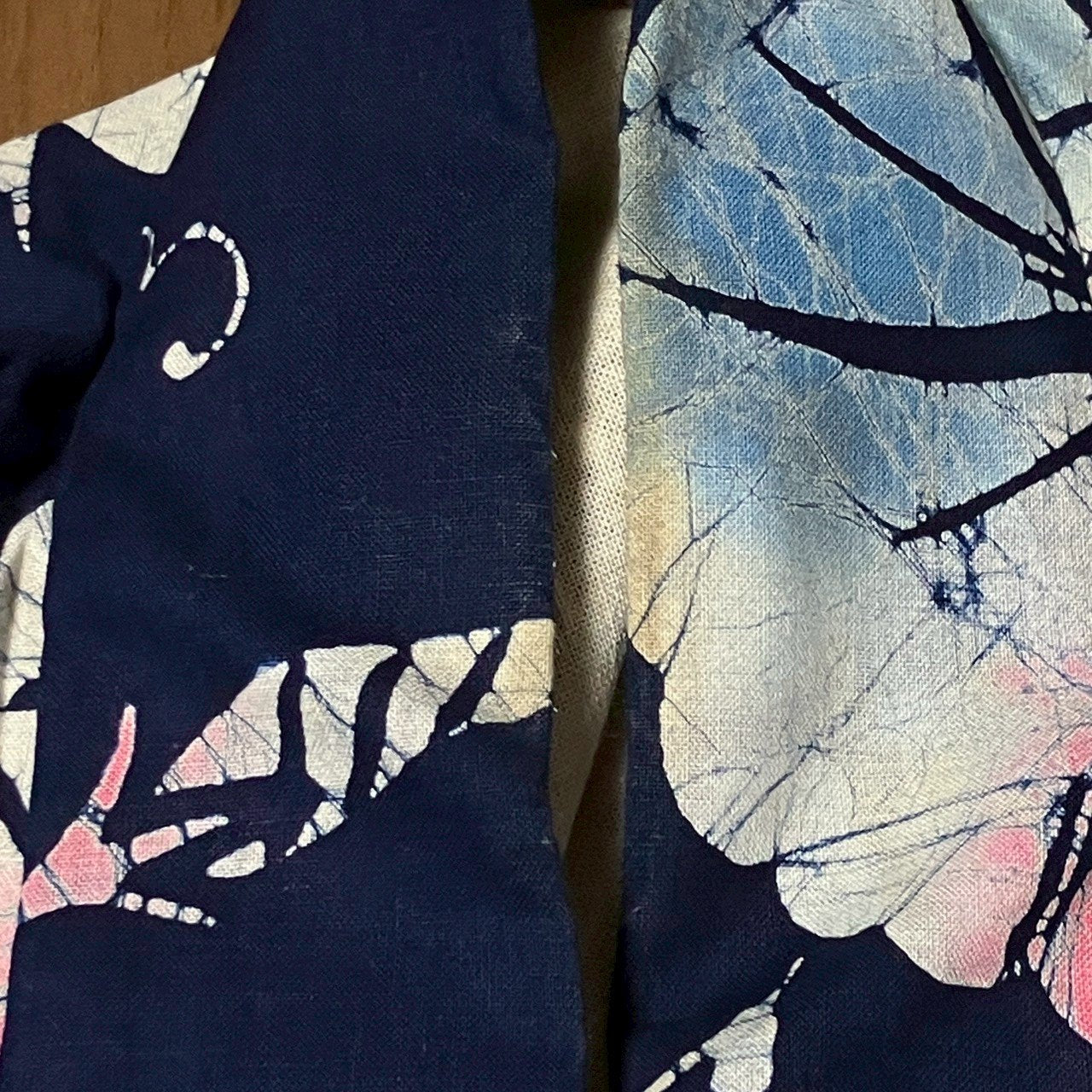 8762# Japanese Yukata Womens Vintage Fabric Cotton Robe Kimono Traditional