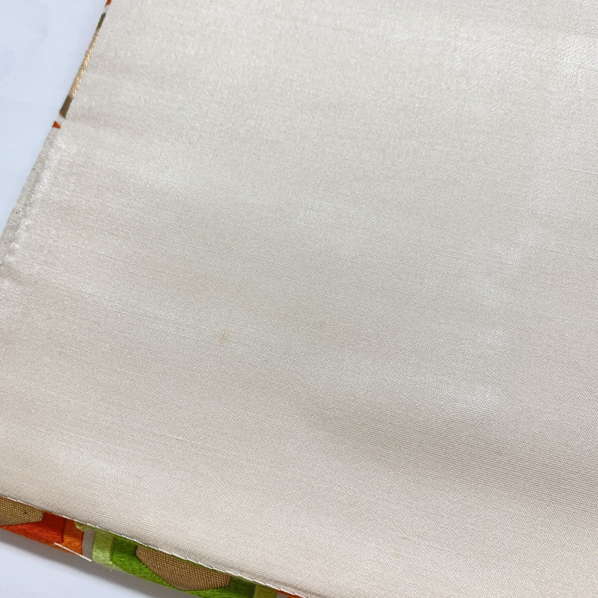8996# Japanese Vintage Fukuro Obi Belt Kimono Fabric Silk Traditional Embroidery