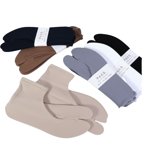 Tabi Socks Japanese Kimono Men's 9.8 to 10.6 in Nylon Ninja-Geta Sandals