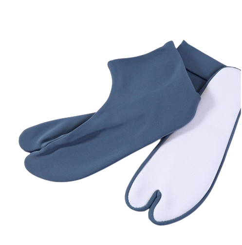 Tabi Socks Japanese Kimono Men's 9.6 to 10.6 in Nylon Ninja-Geta Sandals