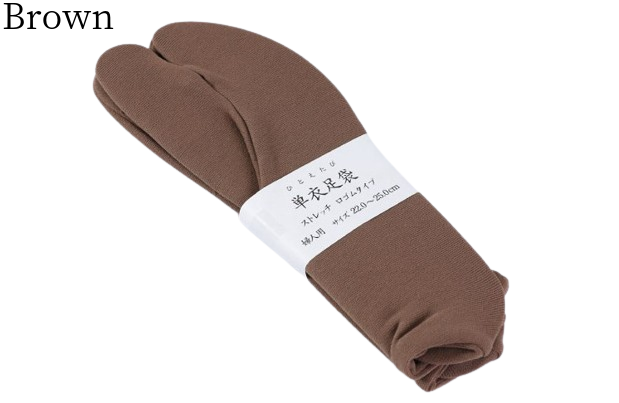 Tabi Socks Japanese Kimono Women's 8.6 to 9.8 in Nylon Ninja-Geta Sandals