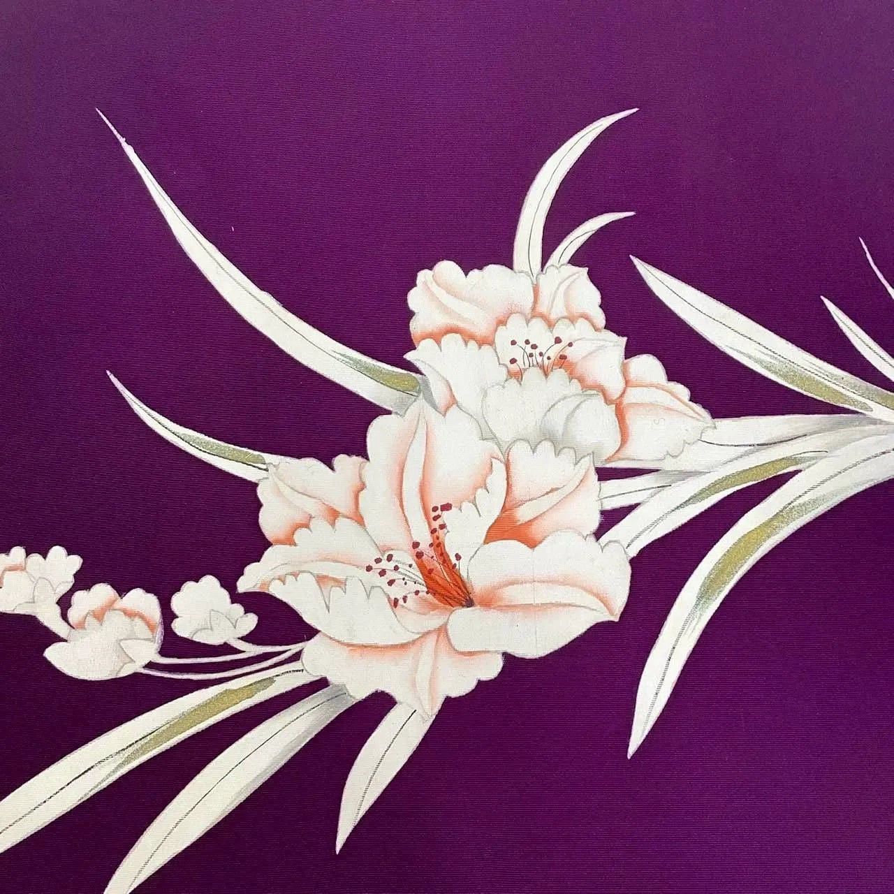 5701# Japanese Vintage Nagoya Obi Belt Kimono Fabric Silk Traditional