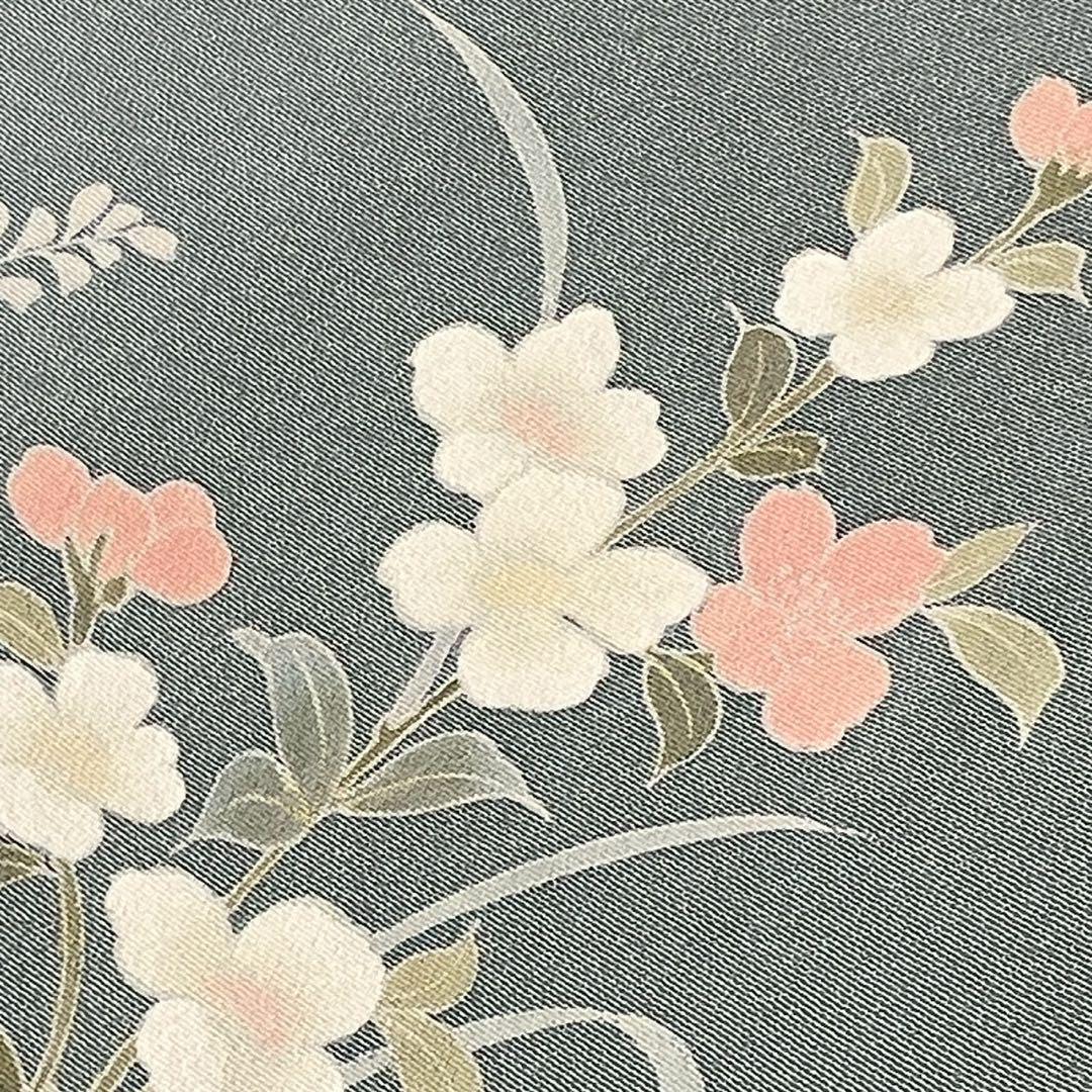 4407# Japanese Kimono Vintage Womens Silk Fabric Robe Kimono only sold