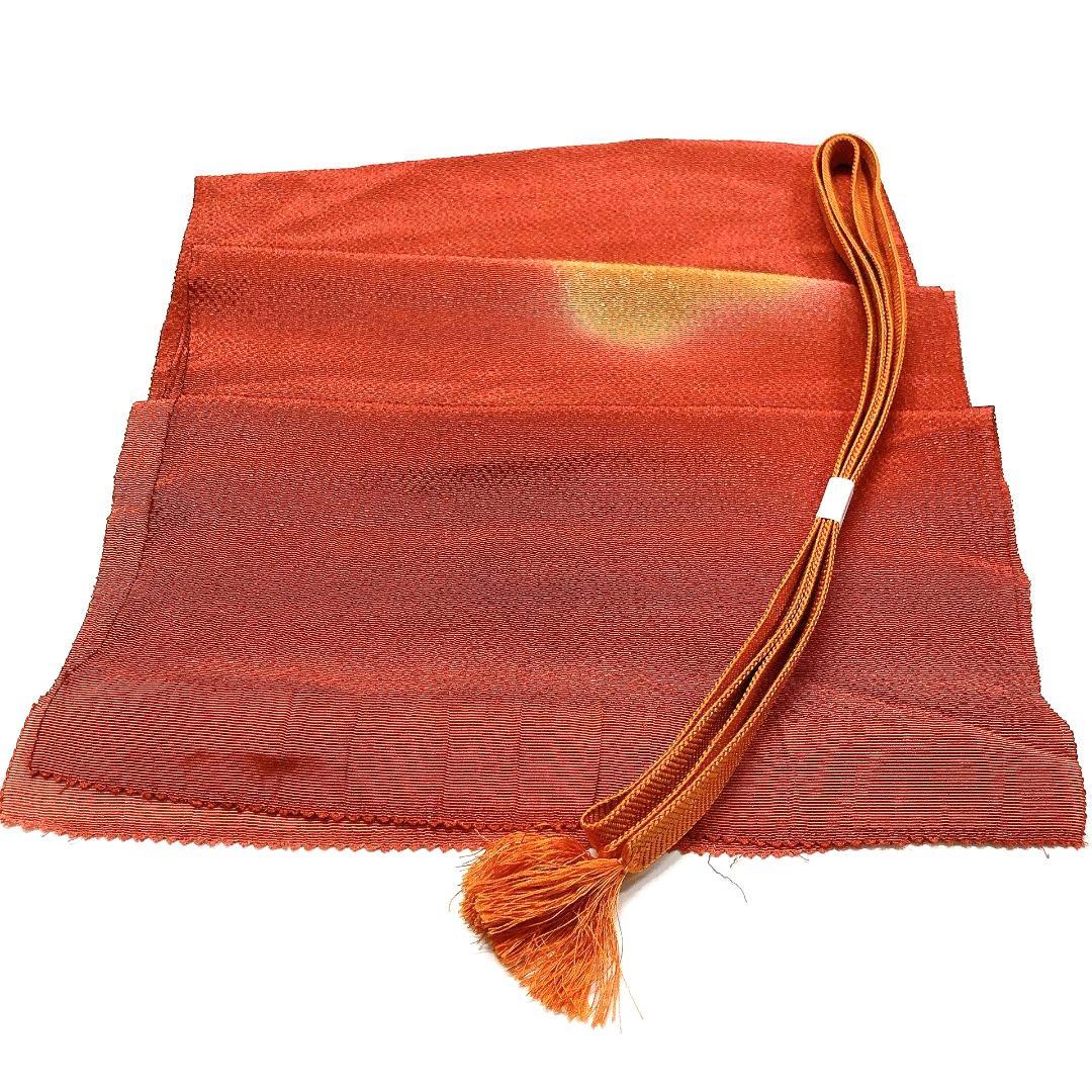 3666# Japanese Kimono Accessory Vintage Obiage and Obijime 2-piece Set Silk