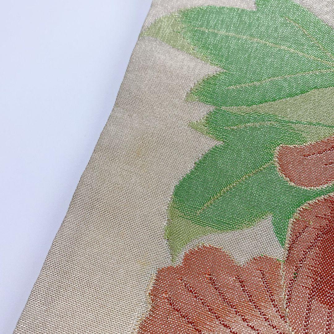 4136# Japanese Vintage Fukuro Obi Belt Kimono Fabric Silk Traditional