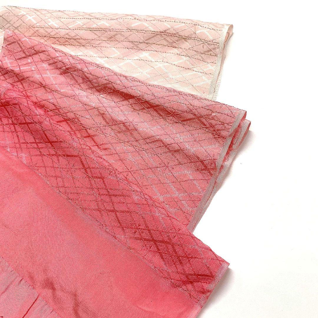 4024# Japanese Kimono Accessory Vintage Obiage and Obijime 2-piece Set Silk