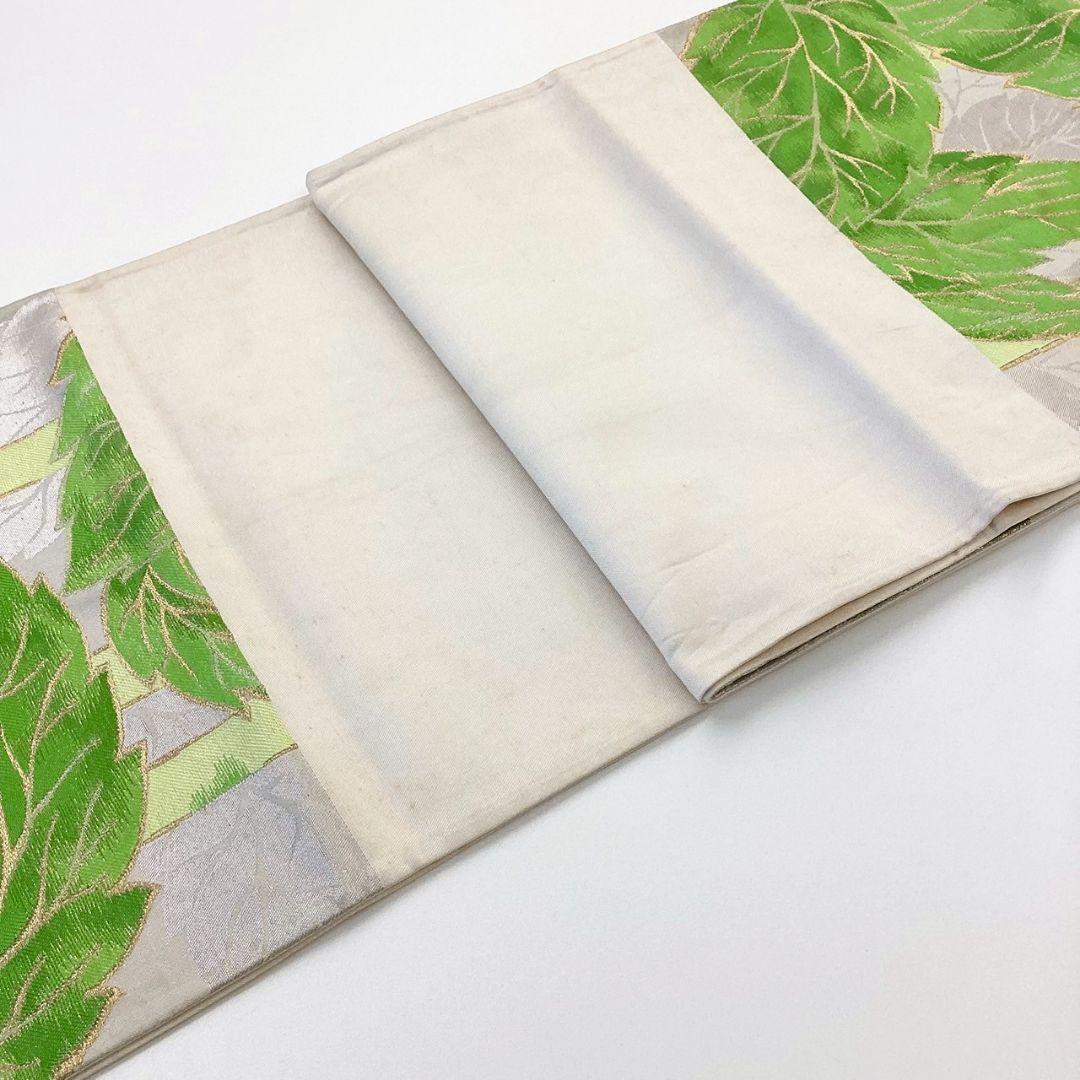 4901# Japanese Vintage Fukuro Obi Belt Kimono Fabric Silk Traditional