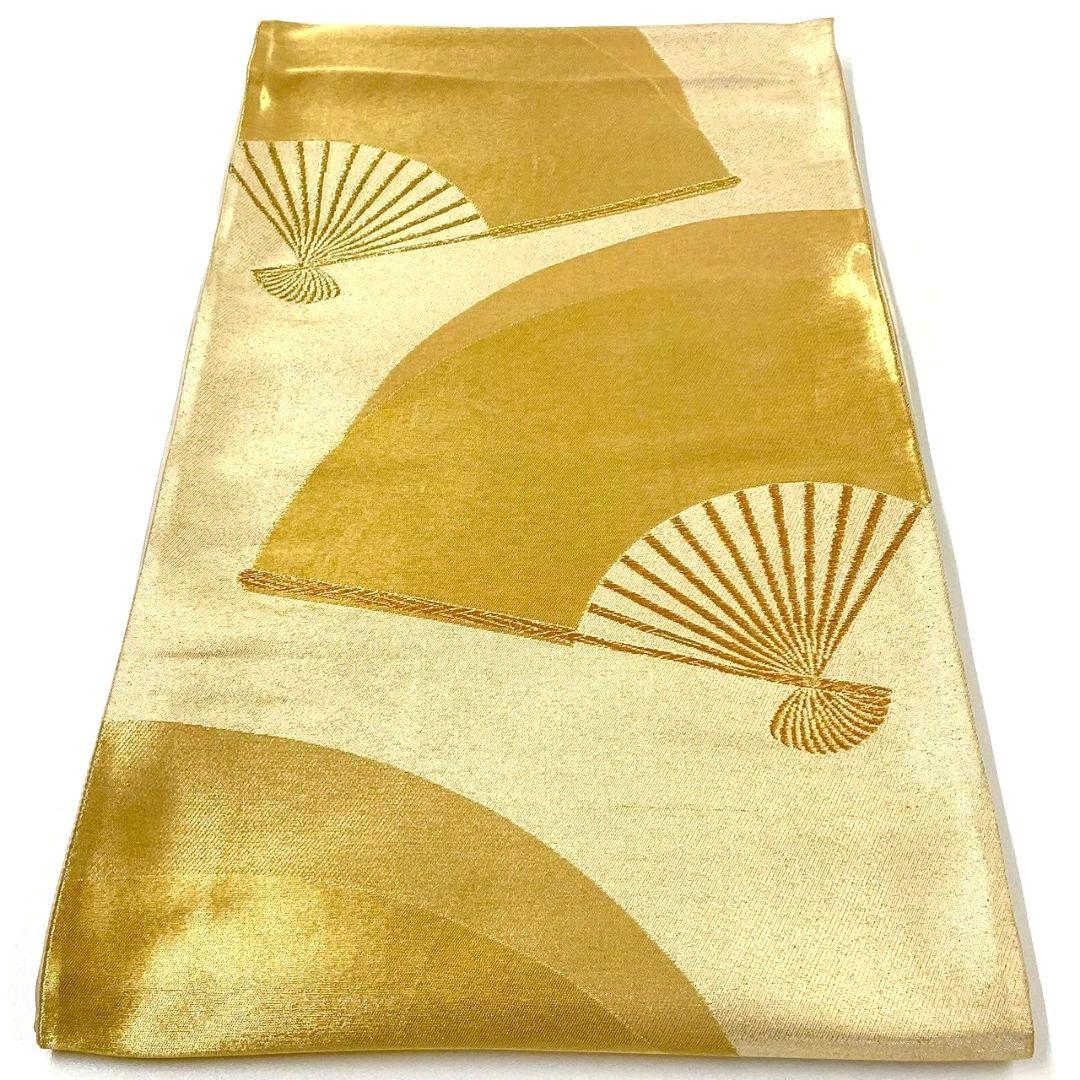 4224# Japanese Vintage Fukuro Obi Belt Kimono Fabric Silk Traditional Untailored