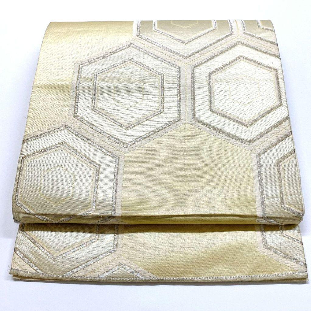 3357# Japanese Vintage Fukuro Obi Belt Kimono Fabric Silk Traditional
