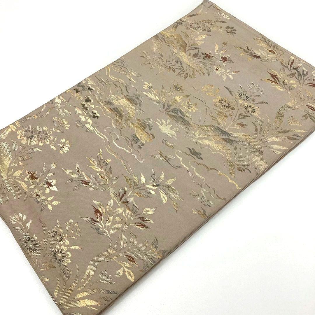 4701# Japanese Vintage Fukuro Obi Belt Kimono Fabric Silk Traditional