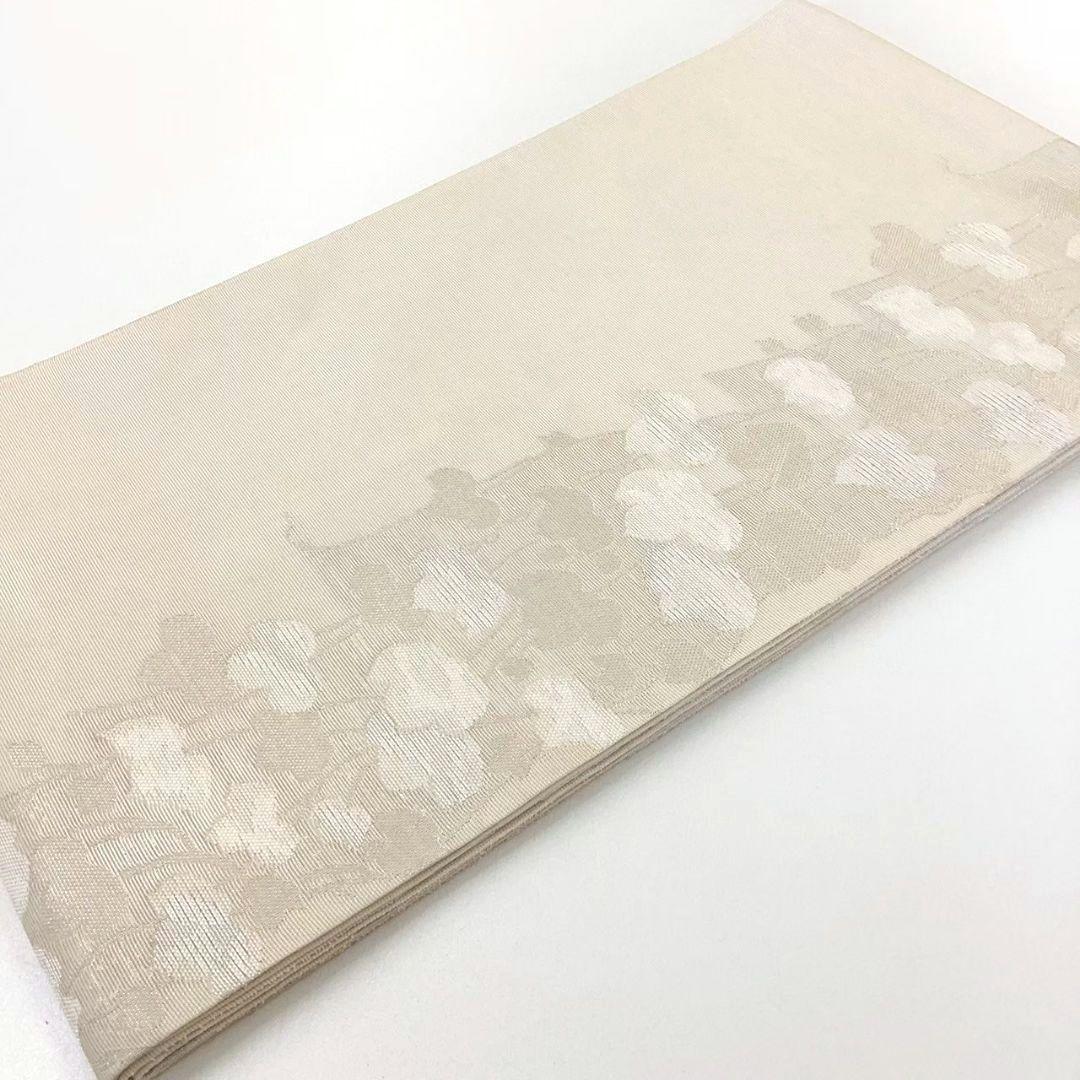 4755# Japanese Vintage Fukuro Obi Belt Kimono Fabric Silk Traditional Summer