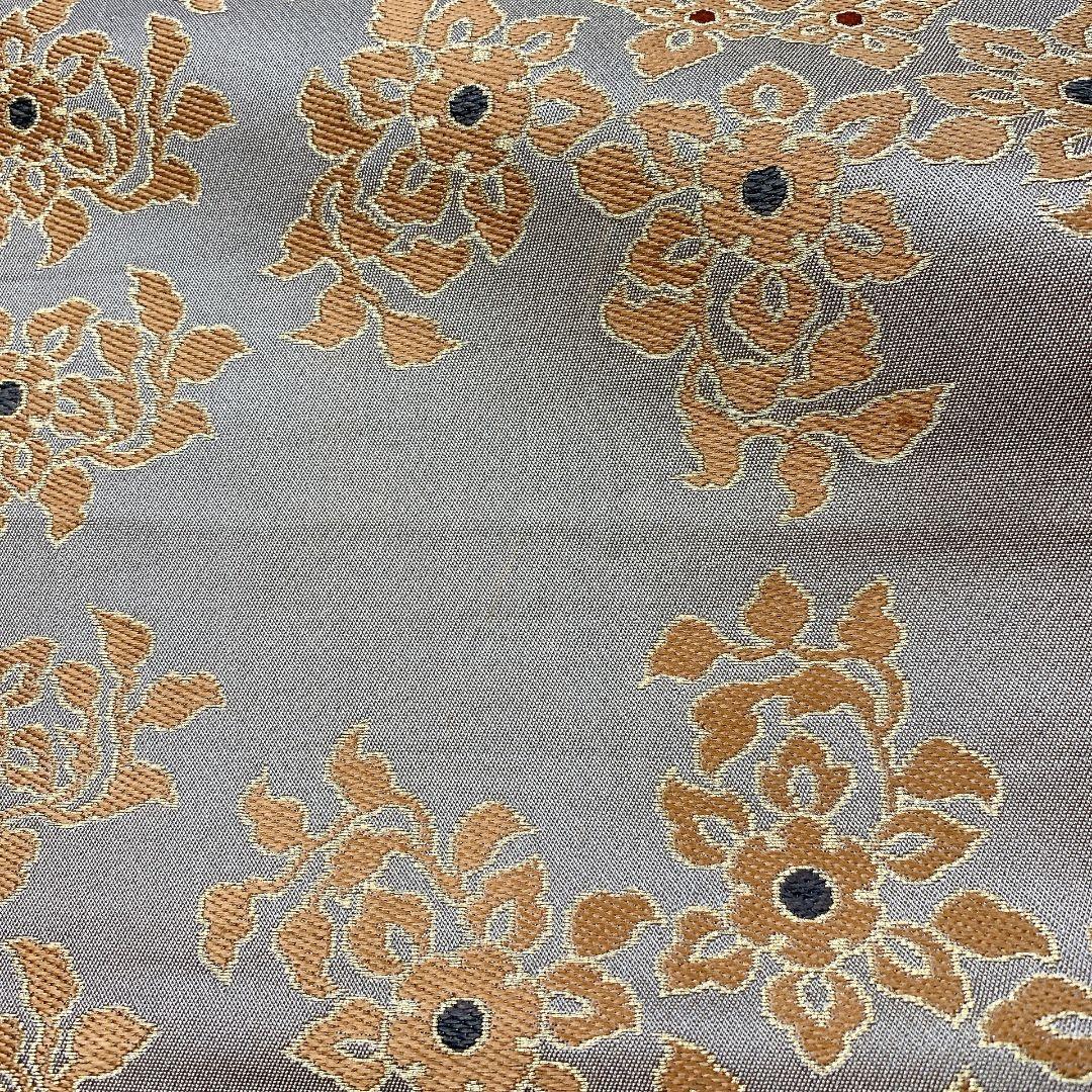 5059# Japanese Vintage Fukuro Obi Belt Kimono Fabric Silk Traditional Embroidery