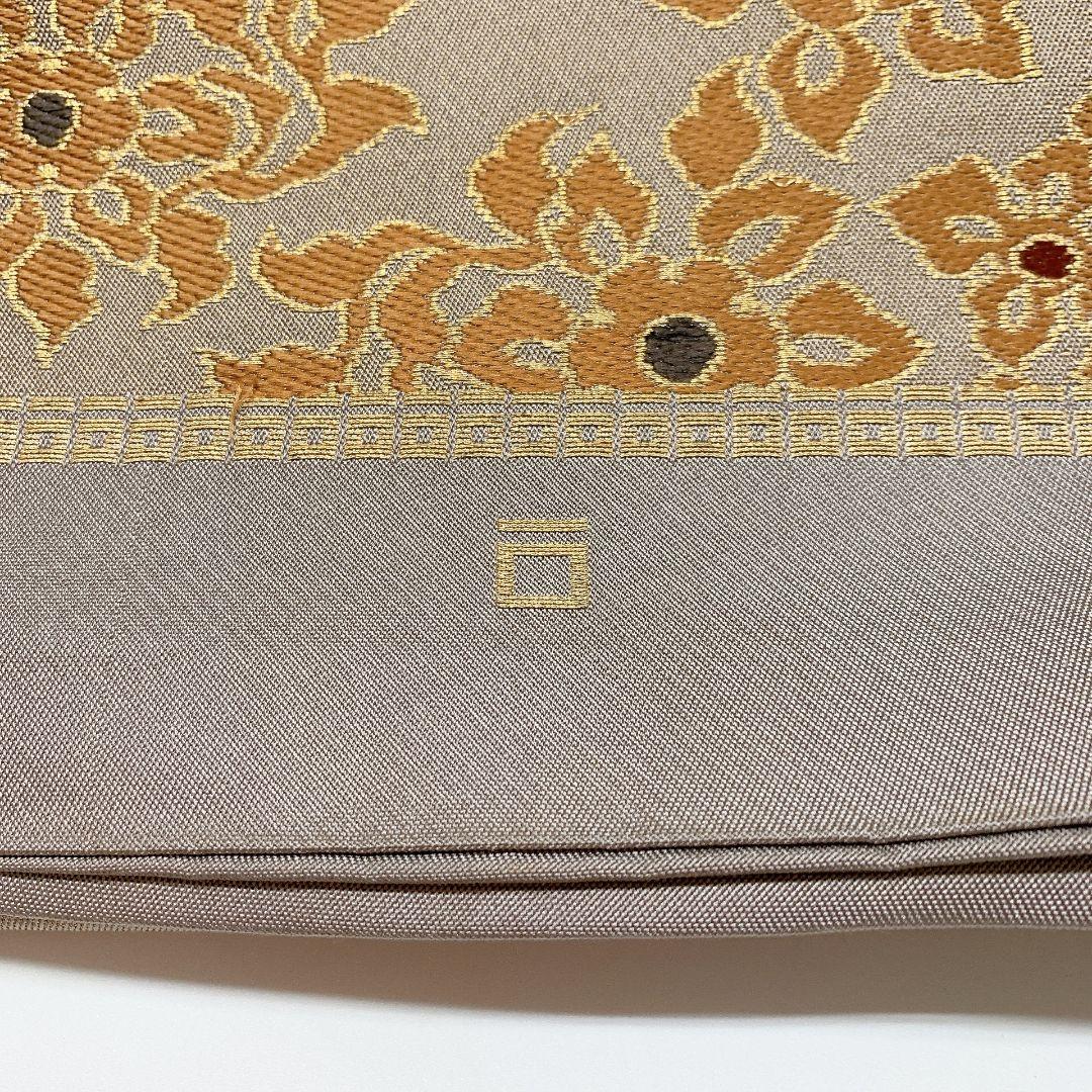 5059# Japanese Vintage Fukuro Obi Belt Kimono Fabric Silk Traditional Embroidery