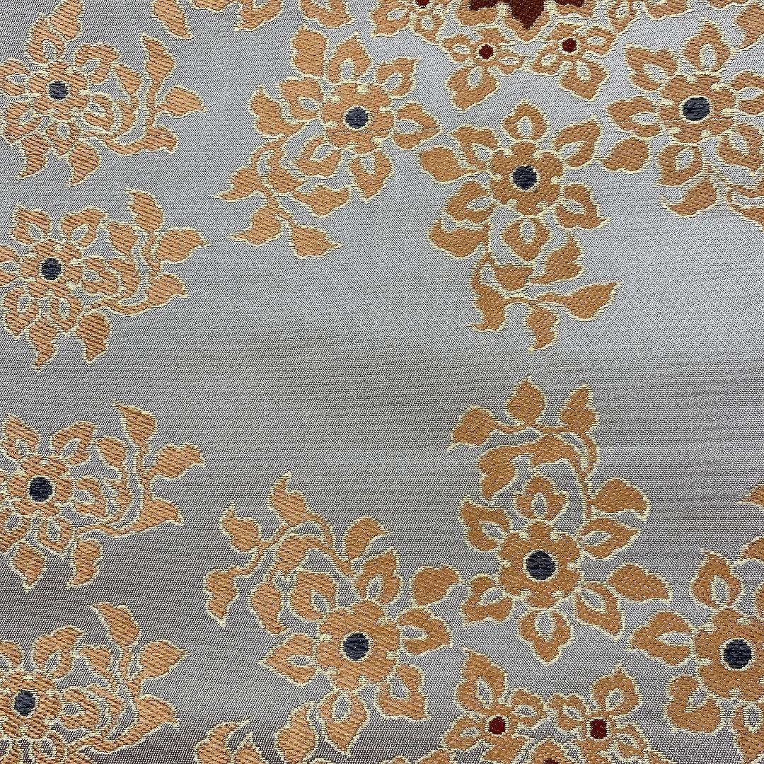 5059# Japanese Vintage Fukuro Obi Belt Kimono Fabric Silk Traditional Embroidery