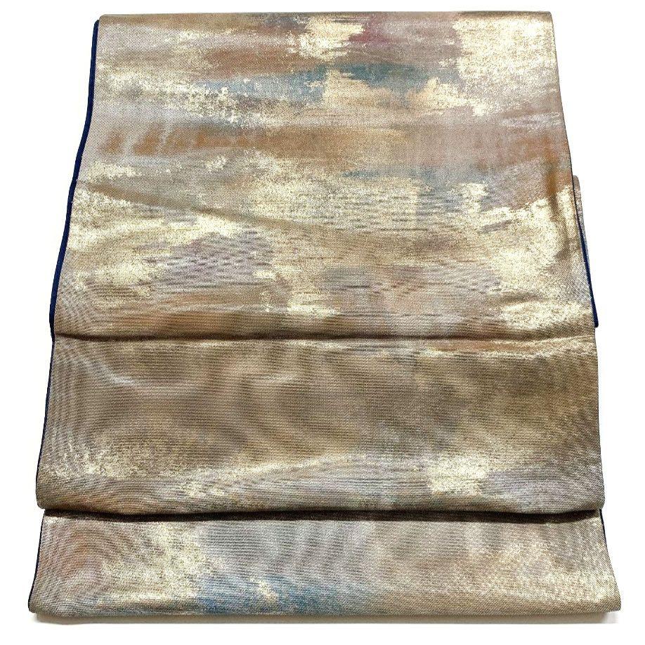 3795# Japanese Vintage Fukuro Obi Belt Kimono Fabric Silk Traditional Untailored