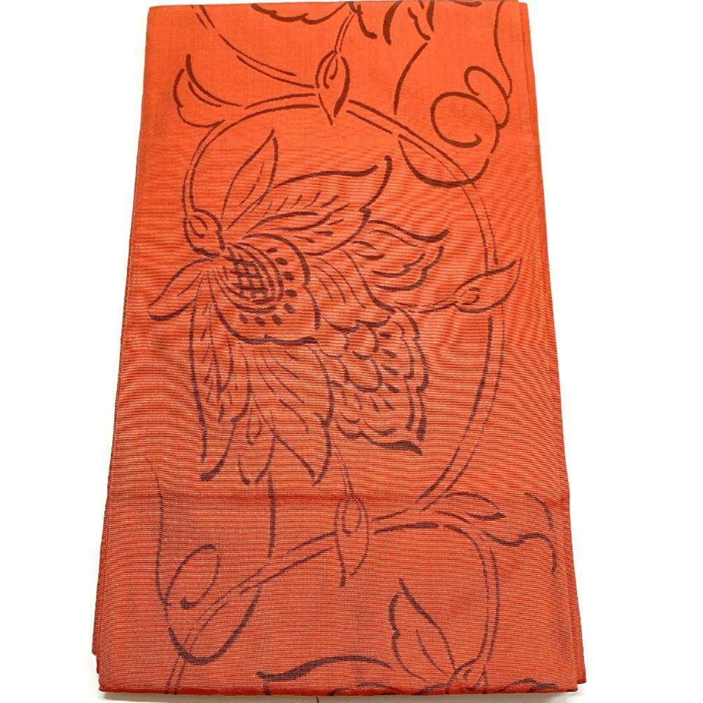 2756# Japanese Vintage Fukuro Obi Belt Kimono Fabric Silk Traditional Untailored