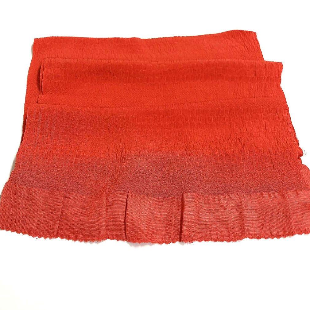 3684# Japanese Kimono Accessory Vintage Obiage and Obijime 2-piece Set Silk