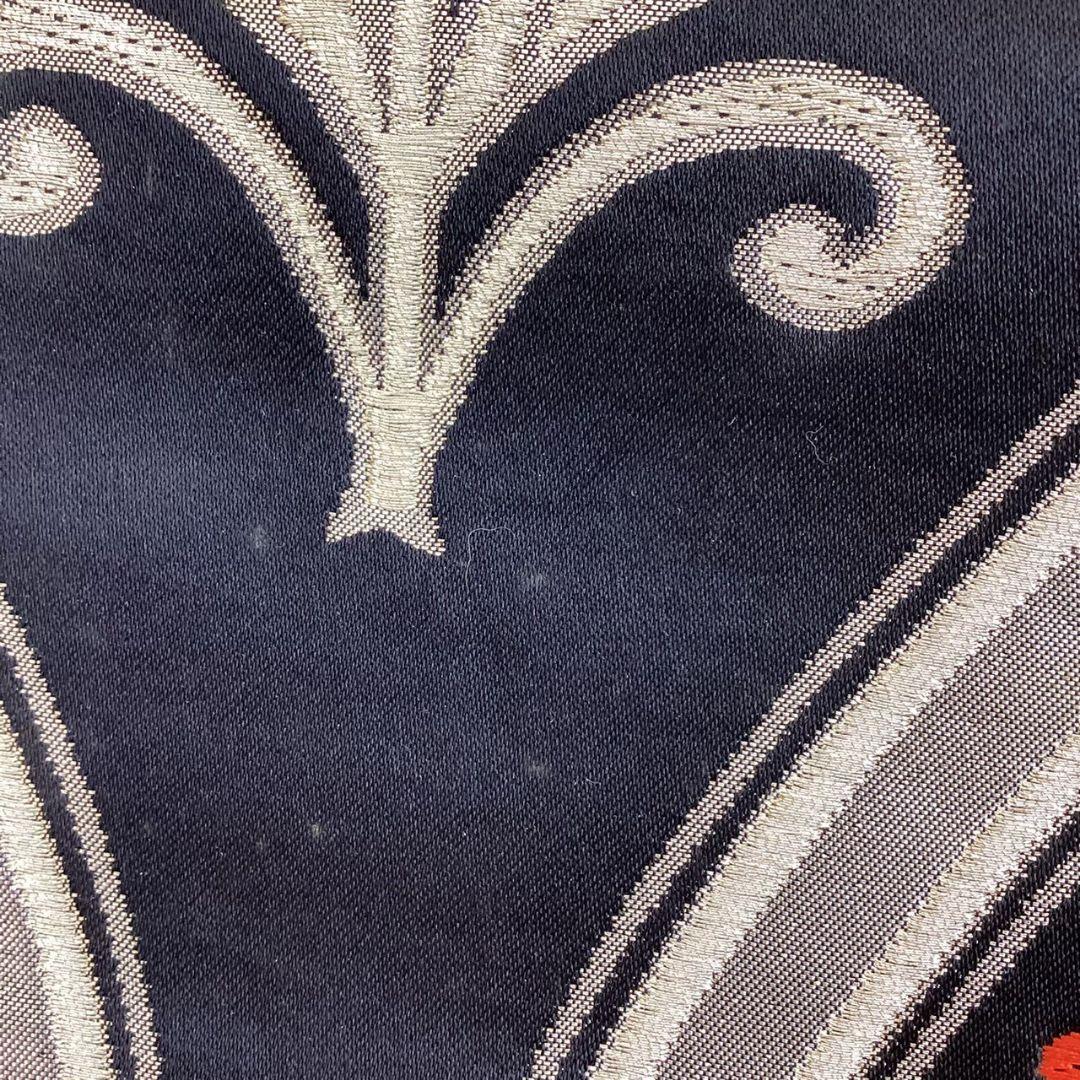 4775# Japanese Vintage Fukuro Obi Belt Kimono Fabric Silk Traditional Embroidery