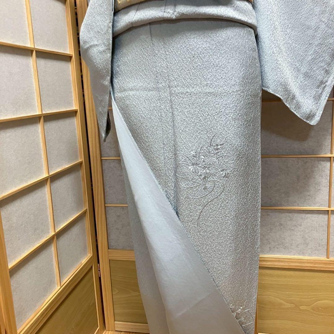 5484# Japanese Kimono Vintage Womens Silk Fabric Robe Kimono only sold