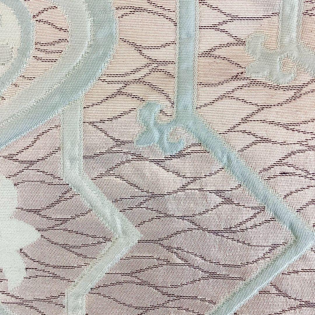 4931# Japanese Vintage Fukuro Obi Belt Kimono Fabric Silk Traditional