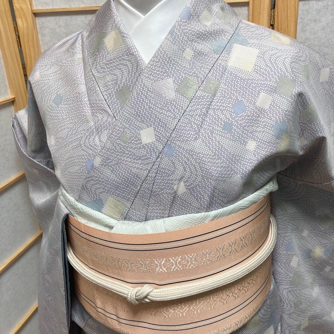 2888# Japanese Kimono Vintage Womens Silk Pongee Fabric Robe Kimono only sold