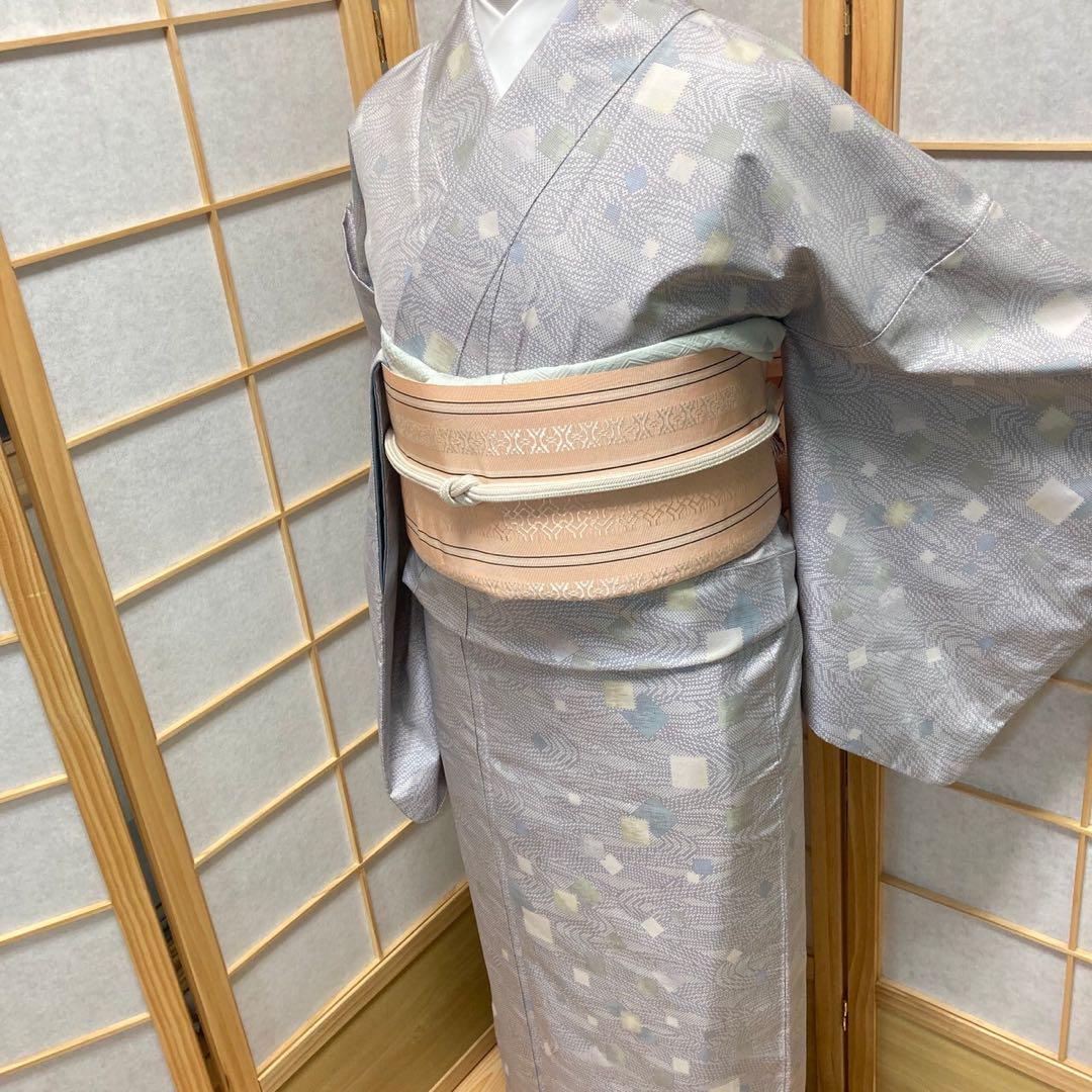 2888# Japanese Kimono Vintage Womens Silk Pongee Fabric Robe Kimono only sold