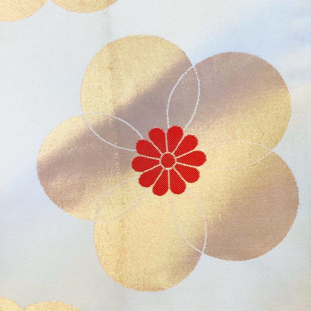 4941# Japanese Vintage Fukuro Obi Belt Kimono Fabric Silk Traditional
